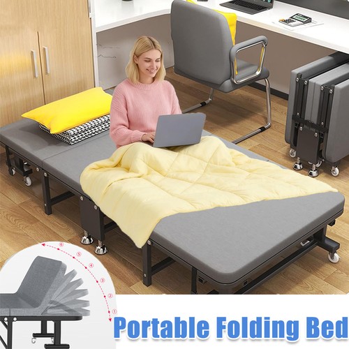 Folding single bed - single,