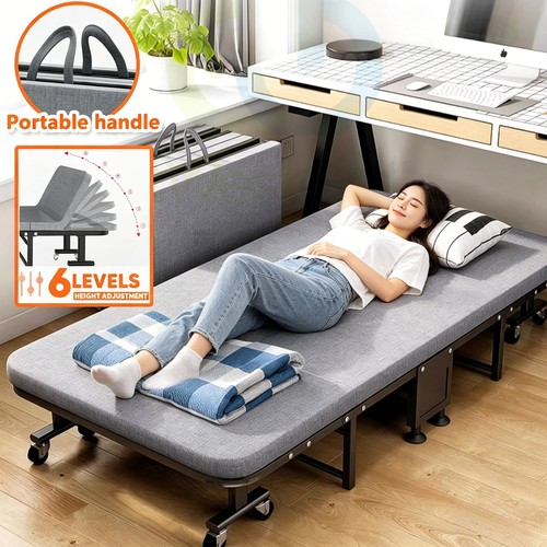 Folding single bed - folding, fold